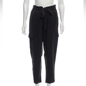 Dark grey Ramy Brook high-rise Allyn pants